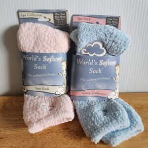 NWT, Spa Collection, Set of 2 Socks